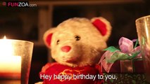 Funny Happy Birthday Song - Cute Teddy Sings Very Funny Song_2