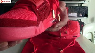 Super Max Perfect Nike Air Yeezy 2 Red October Glow In the Dark On Digdeal.ru