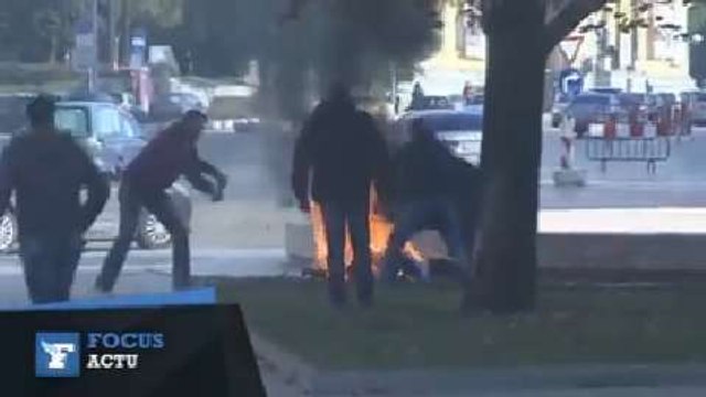 Bulgarie : une femme s'immole devant la présidence