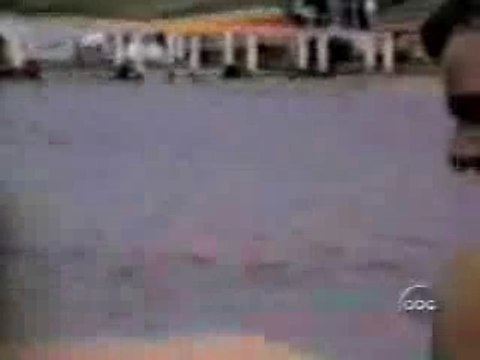 Régis fait du tobogan