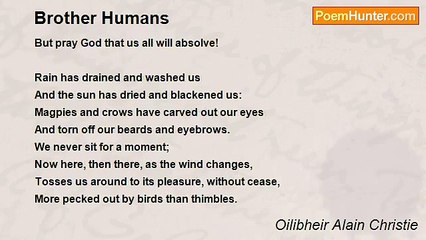 Oilibheir Alain Christie - Brother Humans