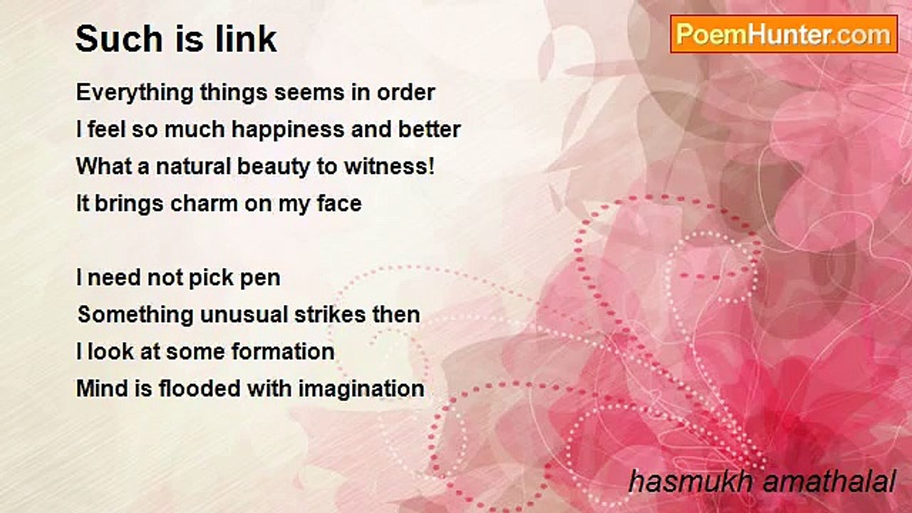 hasmukh amathalal - Such is link