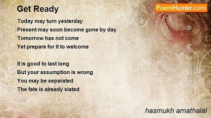 hasmukh amathalal - Get Ready