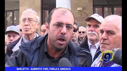 BARLETTA | Aumento Tari, parla il sindaco