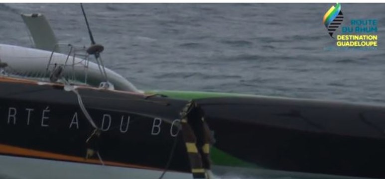 Route du rhum : résumé d'un premier jour cauchemardesque