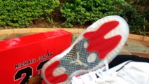 Air Jordan 11 Retro White Grey Cracks