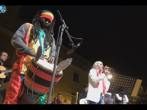 Gricignano (CE) - Antoine Michelle e i Bottari in concerto (31.10.14)