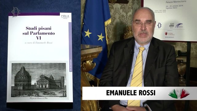 Roma - Sesta edizione Il volume della democrazia : Gli studi pisani sul parlamento (03.11.14)