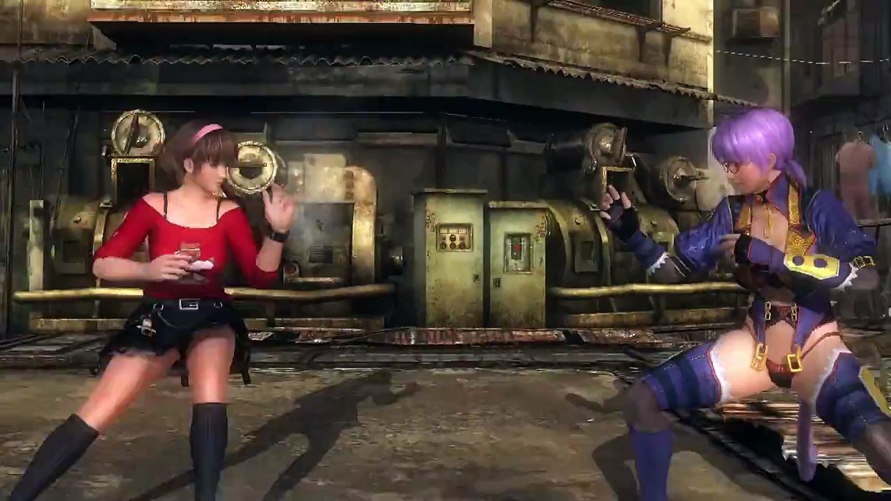 DEAD OR ALIVE 5 LAST ROUND - AYANE VS HITOMI (THE CRIMSON)