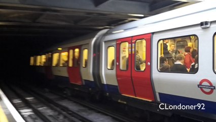London Underground S Stock train in action