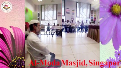 Malaysia Singapore Visit, Molana Ilyas Ghuman 2014