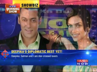 Deepika's diplomatic best yet! Deepika's diplomatic best yet