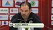 Conférence presse après match Valenciennes FC - Angers SCO