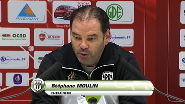 Conférence presse après match Valenciennes FC - Angers SCO