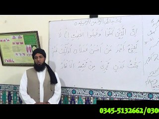 Dars-e-Quran by Professor Abdul Ghafoor Najam:Surah Kaaf (Ayat 30-31)