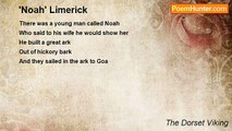 The Dorset Viking - 'Noah' Limerick