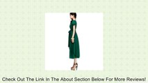 Green Women's Maxi Chic Chiffon Vintage Long Ball Party Irregular Evening Dress Review