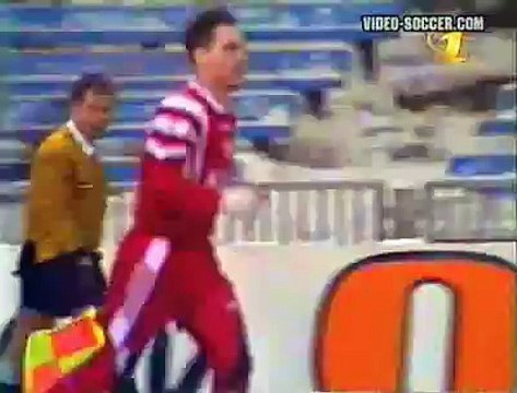 staroetv.su / Футбольное обозрение (ОРТ, декабрь 1997) Обзор матча Спартак - Карлсруэ