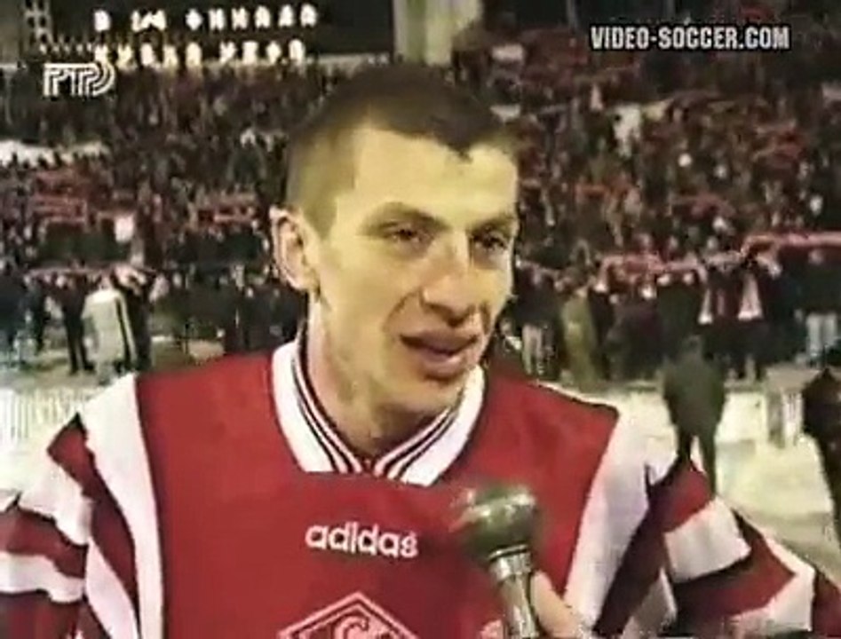 staroetv.su / Футбол без границ (РТР, декабрь 1997) Обзор матча "Спартак" - "Карлсруэ"