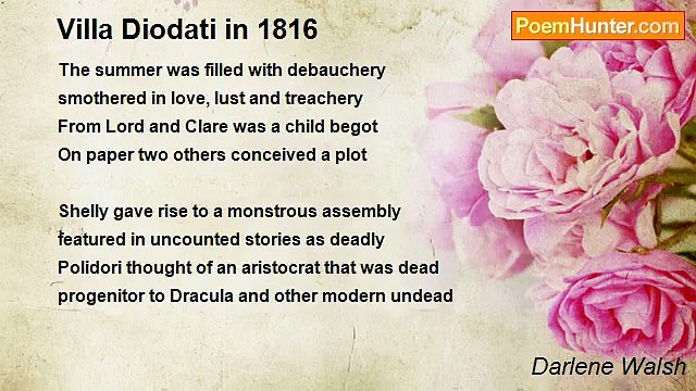 Darlene Walsh - Villa Diodati in 1816