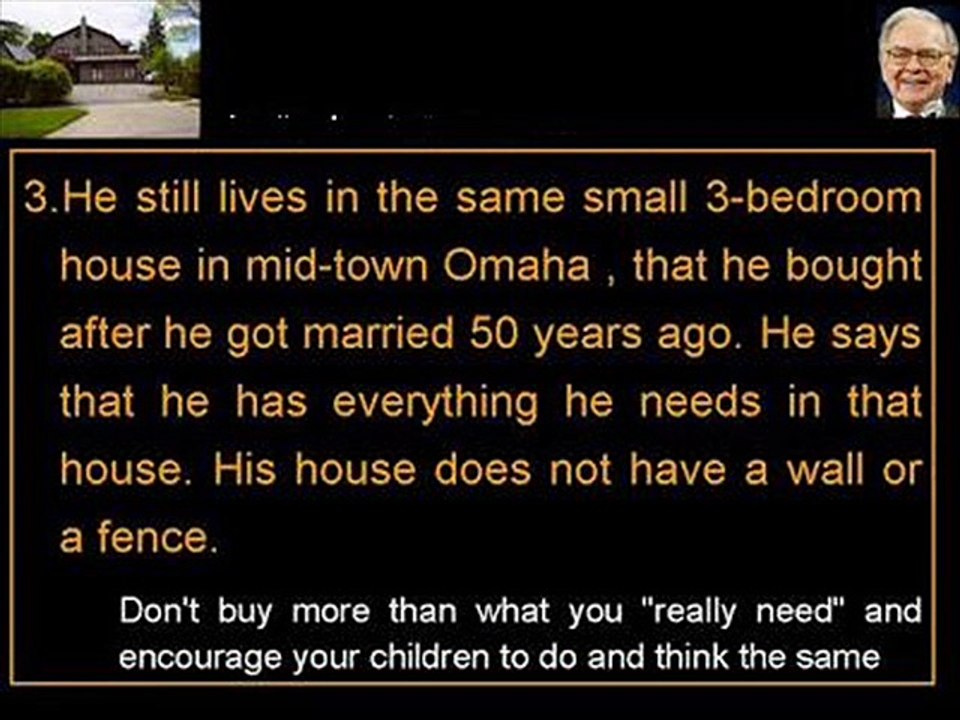 World's Second Richest Man Warren Buffett