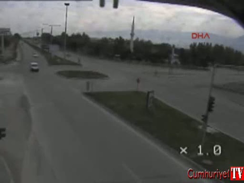 Trafik kazaları MOBESE'de