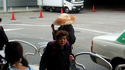 Monk in Big City in Japan!