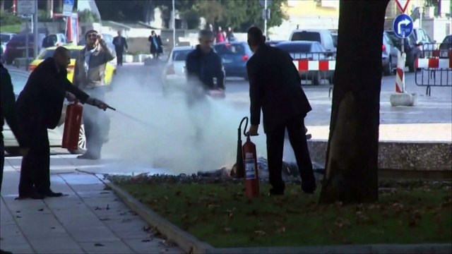 Une femme s'immole devant la présidence en Bulgarie