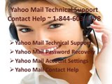 Yahoo Mail Technical Support -1-844-603-1178