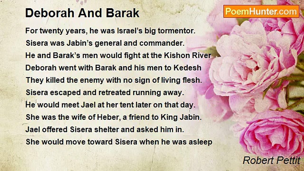 Robert Pettit - Deborah And Barak