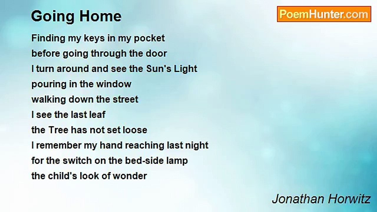 Jonathan Horwitz - Going Home