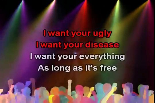 Bad Romance, lyrics - Lady Gaga karaoke.