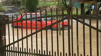 Saône-et-Loire : des routes sont coupées et des maisons inondées