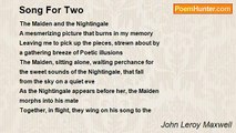 John Leroy Maxwell - Song For Two