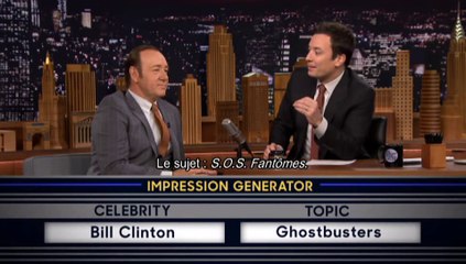 Jimmy Fallon  / Kevin Spacey - Emission du 3 novembre sur MCM !