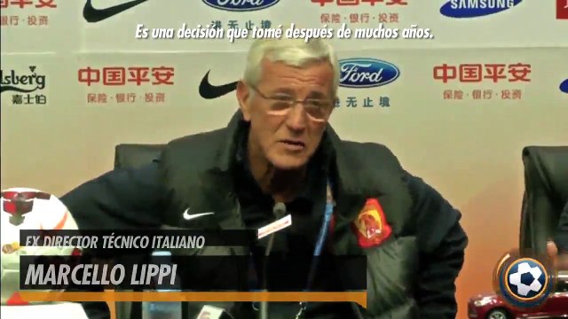 Marcello Lippi dijo adiós de los banquillos