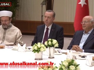 Cumhurbaşkanı Erdoğan Muharrem Ayı nedeniyle Alevi yurttaşlara iftar yemeği verdi