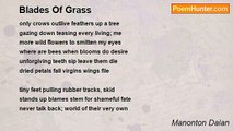 Manonton Dalan - Blades Of Grass