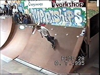 Dennis Atherton Run Radlands 1995 Skateboarding World Championships