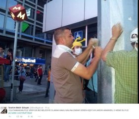 Gökçek Engelli Asansörünü Kıran Geziciyi Deşifre Etti