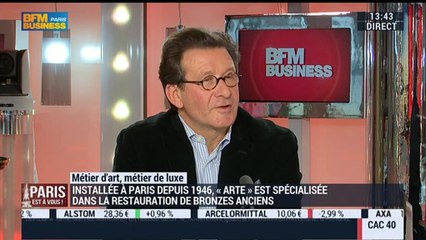 Métiers d'art, Métiers de luxe: Restaurateur de bronzes anciens, Axel Negré - 04/11