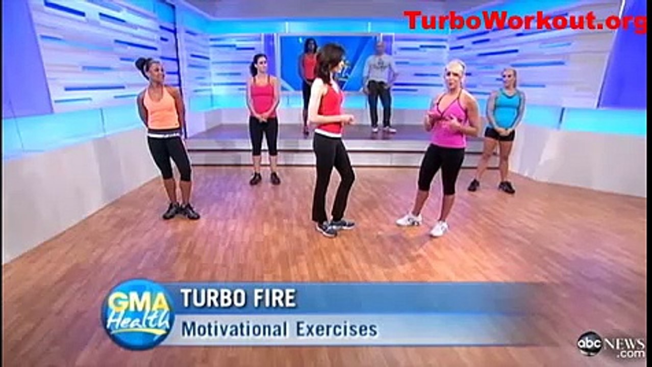 TurboFire Demo with Chalene Johnson on Good Morning America