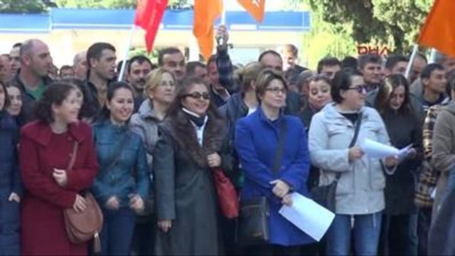Tersane İşçilerinden Vergi Adeletsizliği Protestosu