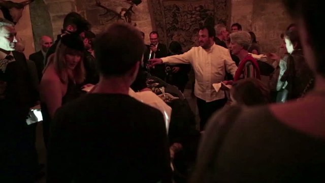 Delphine Gigoux Martin et Yves Camdeborde