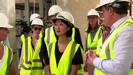 A Abou Dhabi, Fleur Pellerin visite le chantier du Louvre