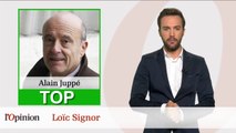 Le Top Flop : Alain Juppé pour la reconnaissance de la Palestine / Luc Chatel envoie toujours des lettres à Jérôme Lavrilleux