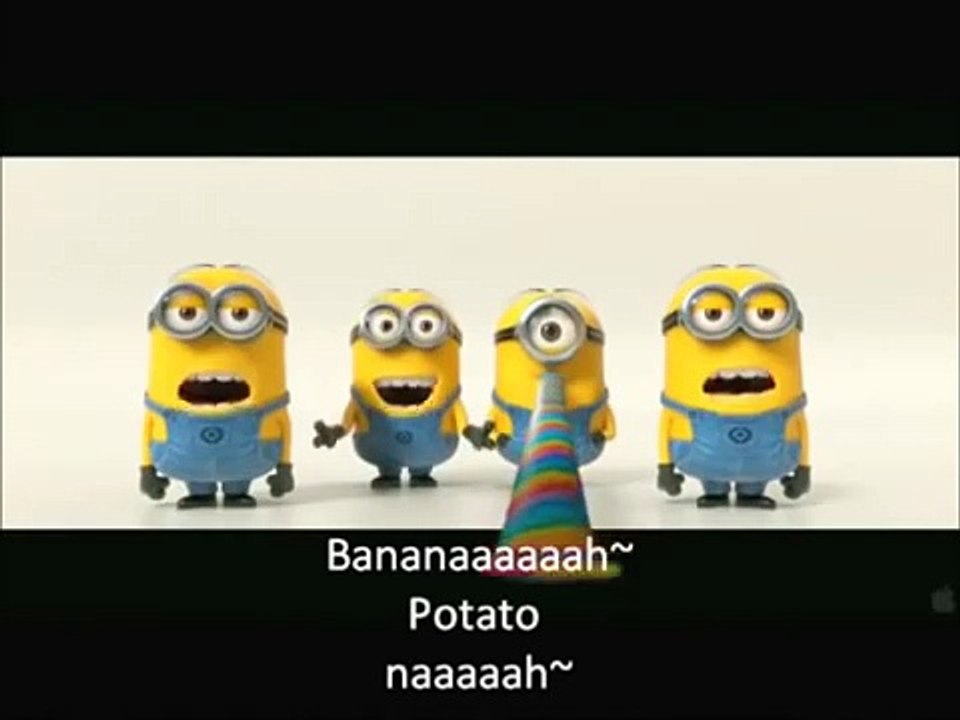 Minions Banana And Potato Song Vidéo Dailymotion