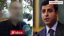 Demirtaş'a Tepki Gösteren Vatandaş İha'ya Konuştu