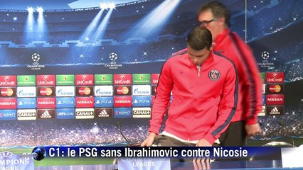 Ligue des champions: le PSG sans Ibrahimovic contre Nicosie