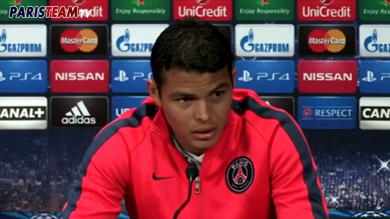 Thiago Silva n'est pas encore à 100%